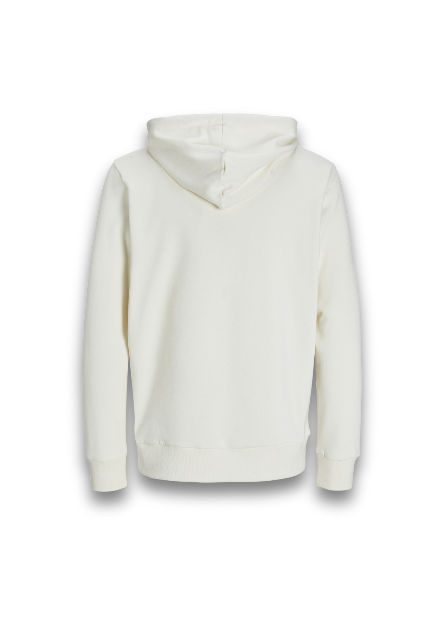 Sweat à capuche crème