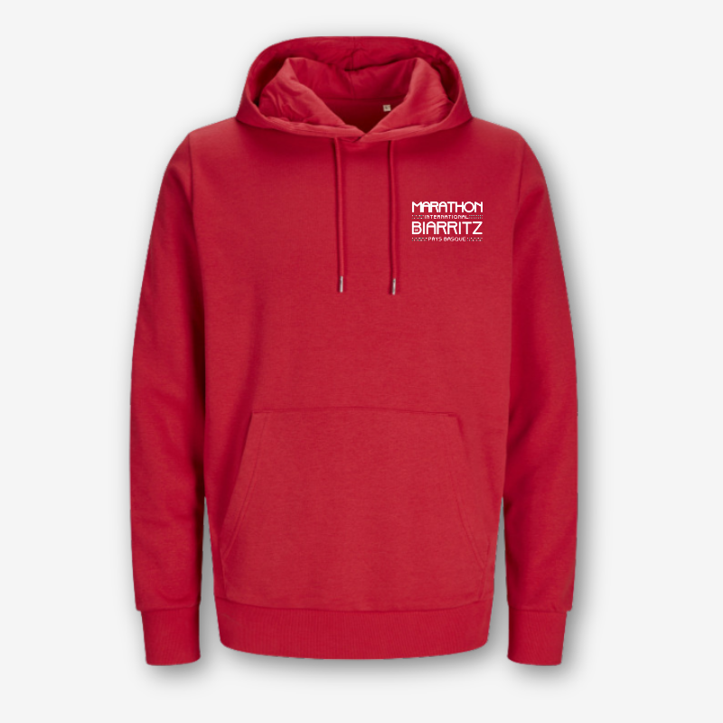 Sweat à capuche Rouge