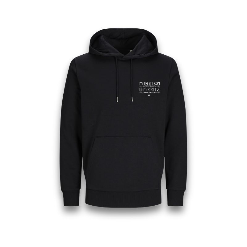 Sweat à capuche noir